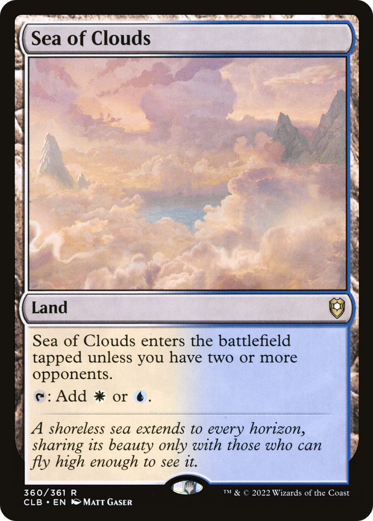 Sea of Clouds [Commander Legends: Battle for Baldur's Gate] | Grognard Games