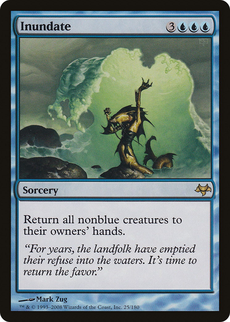 Inundate (EVE-025) - Eventide Foil | Grognard Games