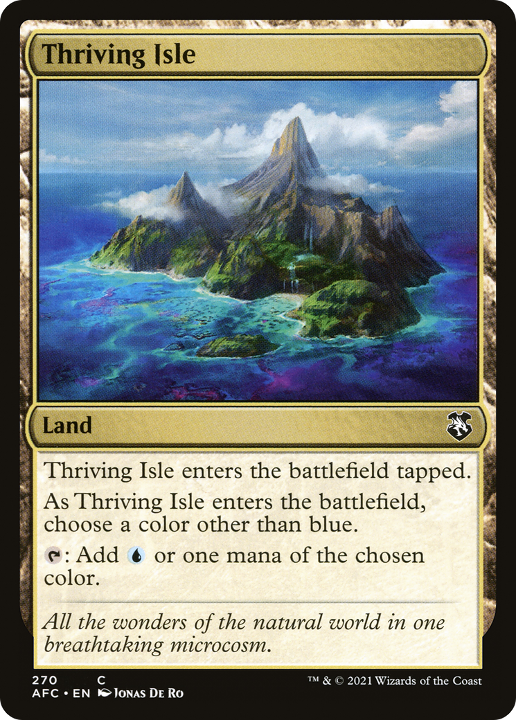 Thriving Isle [Dungeons & Dragons: Adventures in the Forgotten Realms Commander] | Grognard Games