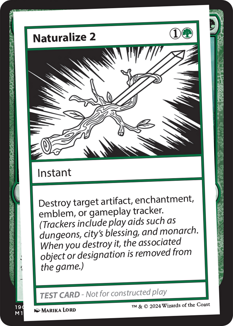 Naturalize 2 [Mystery Booster 2 Playtest Cards] | Grognard Games