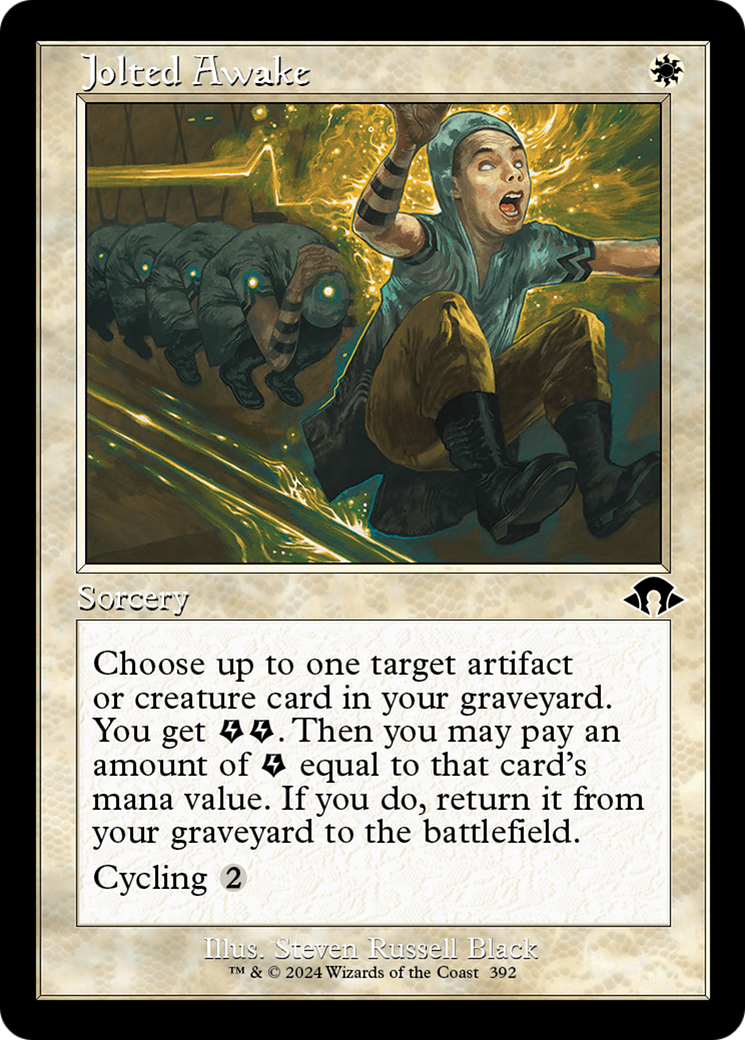Jolted Awake (Retro Frame) [Modern Horizons 3] | Grognard Games