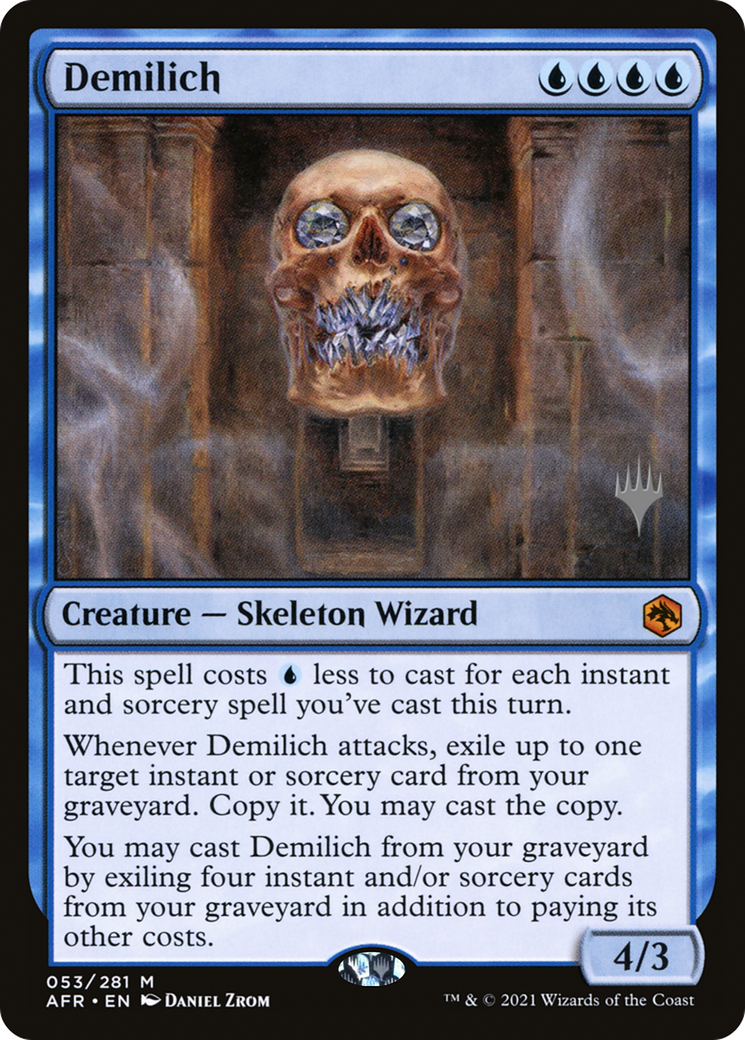 Demilich (Promo Pack) [Dungeons & Dragons: Adventures in the Forgotten Realms Promos] | Grognard Games