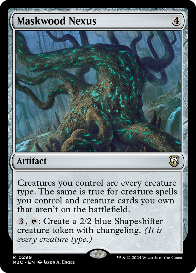 Maskwood Nexus (Ripple Foil) [Modern Horizons 3 Commander] | Grognard Games