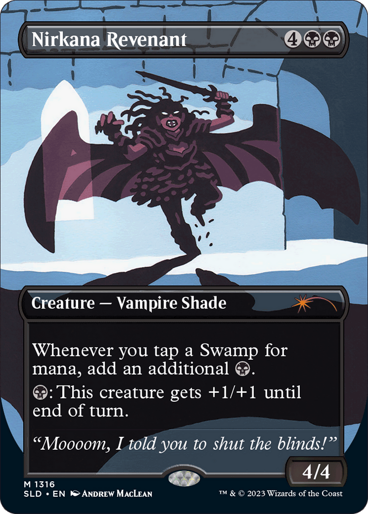 Nirkana Revenant (SLD-1316) - Secret Lair Drop (Borderless) Foil | Grognard Games