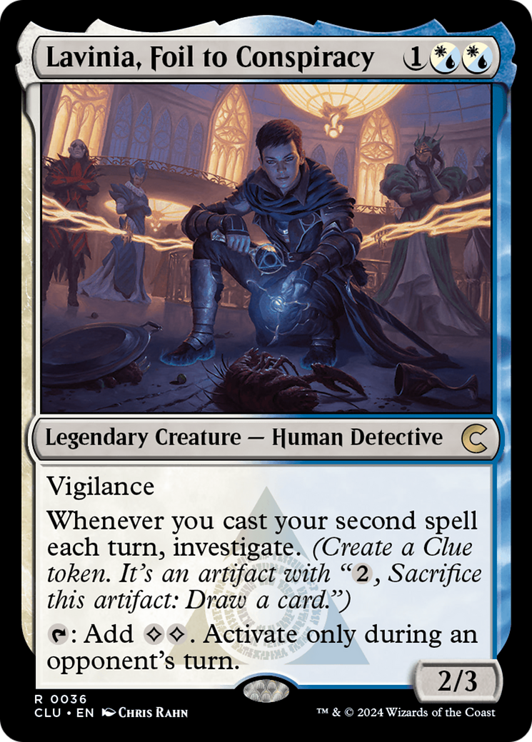 Lavinia, Foil to Conspiracy [Ravnica: Clue Edition] | Grognard Games