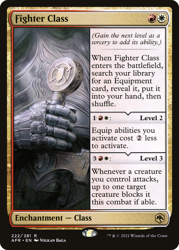 Fighter Class [Dungeons & Dragons: Adventures in the Forgotten Realms] | Grognard Games