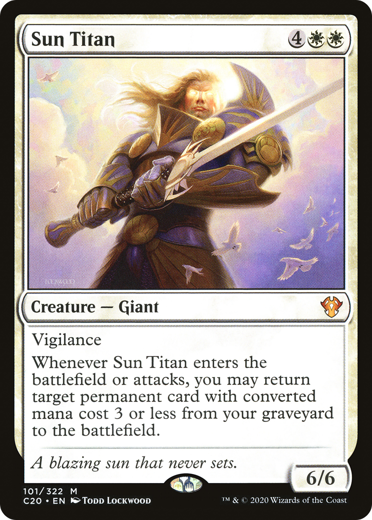 Sun Titan [Commander 2020] | Grognard Games