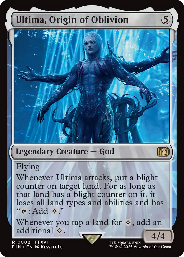 Ultima, Origin of Oblivion (FIN-002) - FINAL FANTASY Foil | Grognard Games