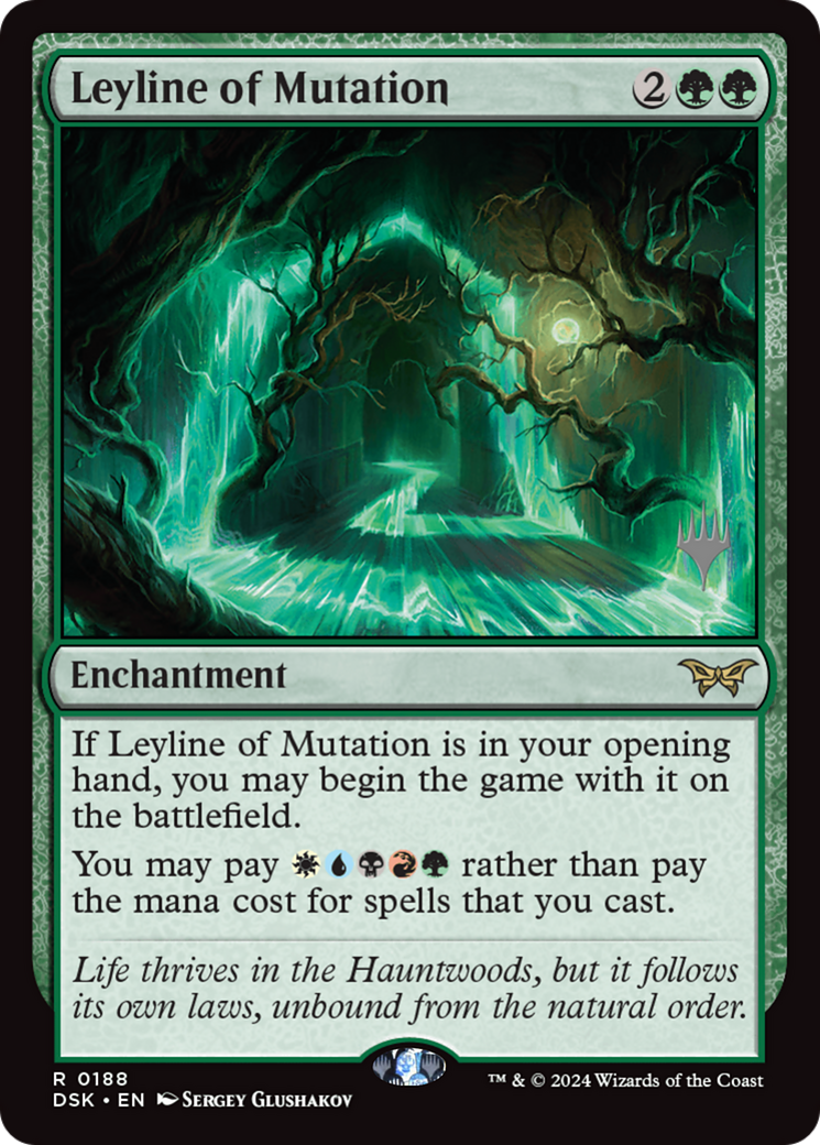 Leyline of Mutation (Promo Pack) [Duskmourn: House of Horror Promos] | Grognard Games