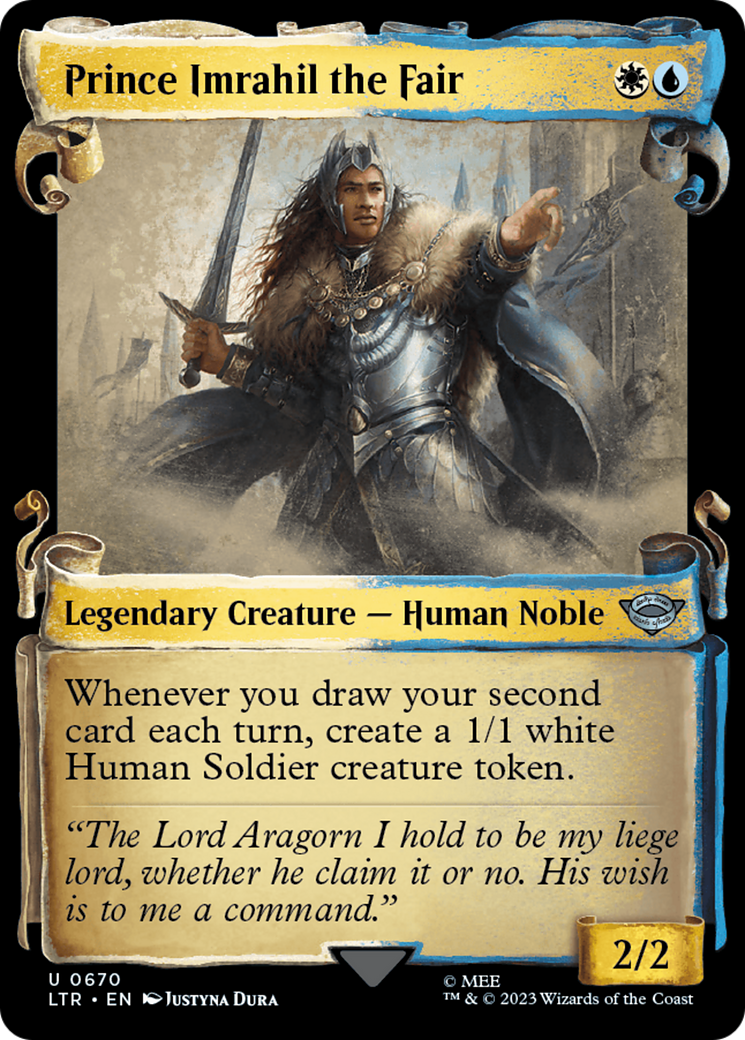 Prince Imrahil the Fair [The Lord of the Rings: Tales of Middle-Earth Showcase Scrolls] | Grognard Games
