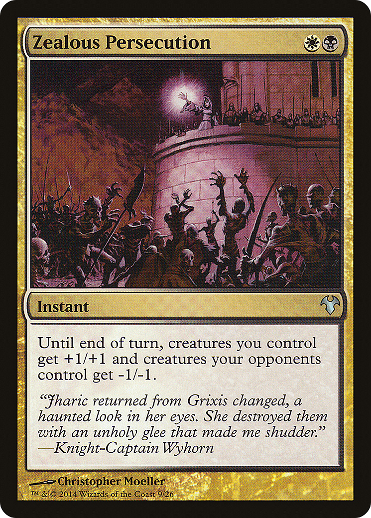 Zealous Persecution [Modern Event Deck 2014] | Grognard Games