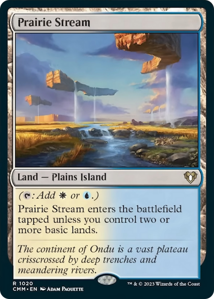 Prairie Stream [Commander Masters] | Grognard Games