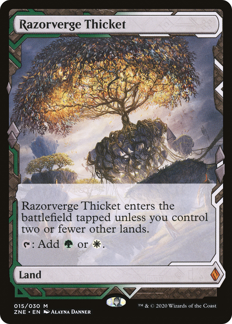 Razorverge Thicket (Expeditions) [Zendikar Rising Expeditions] | Grognard Games