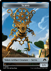 Servo // Kraken Double-Sided Token [Modern Horizons 3 Tokens] | Grognard Games