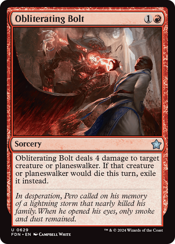 Obliterating Bolt [Foundations] | Grognard Games