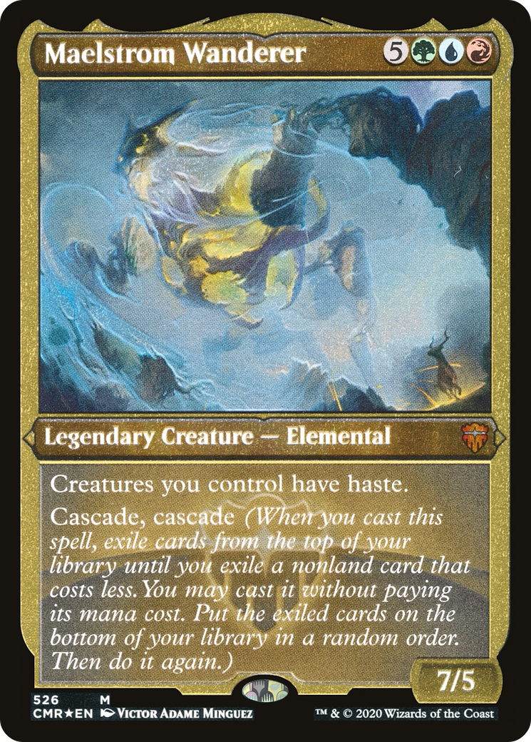 Maelstrom Wanderer (Etched) [Commander Legends] | Grognard Games