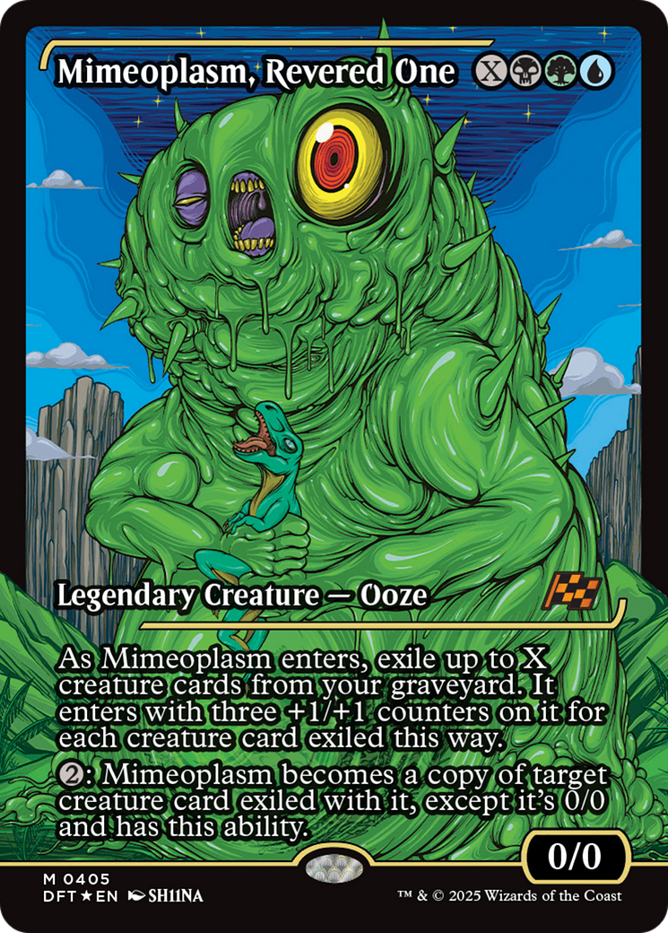Mimeoplasm, Revered One (Showcase) [Aetherdrift] | Grognard Games