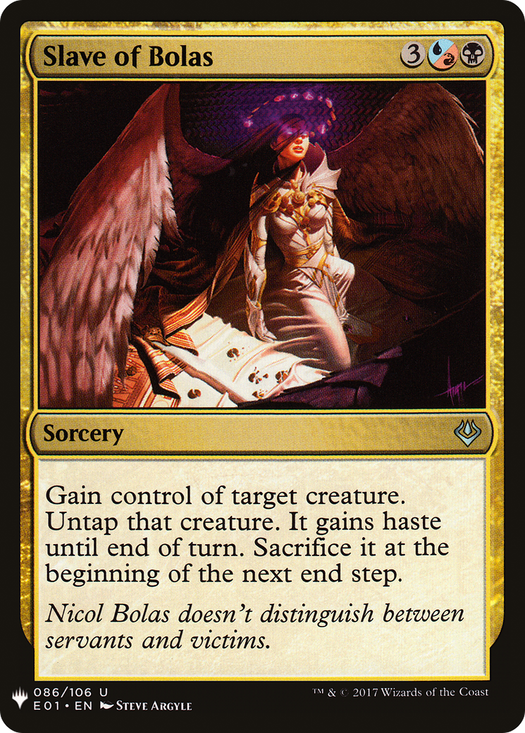 Slave of Bolas [Mystery Booster] | Grognard Games
