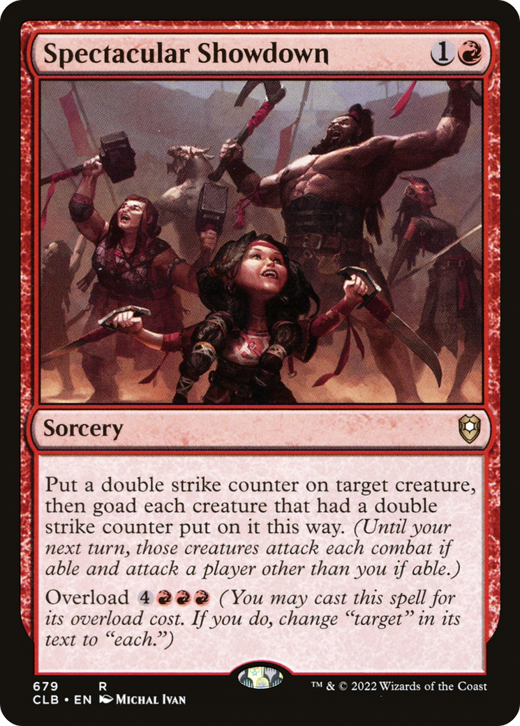Spectacular Showdown [Commander Legends: Battle for Baldur's Gate] | Grognard Games