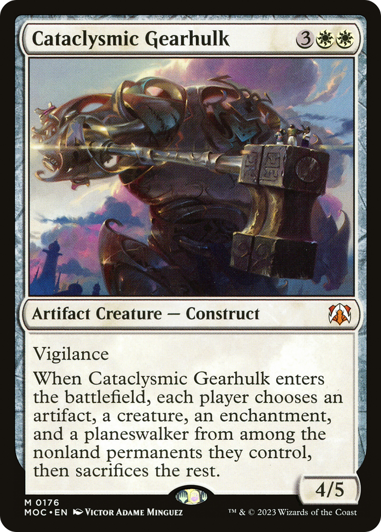 Cataclysmic Gearhulk [March of the Machine Commander] | Grognard Games