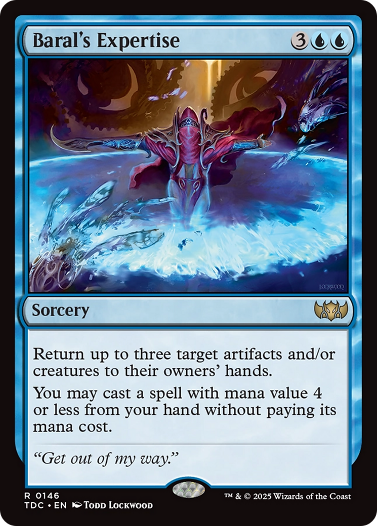 Baral's Expertise [Tarkir: Dragonstorm Commander] | Grognard Games