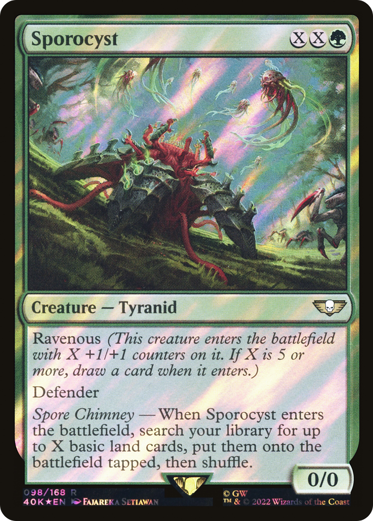 Sporocyst (Surge Foil) [Universes Beyond: Warhammer 40,000] | Grognard Games