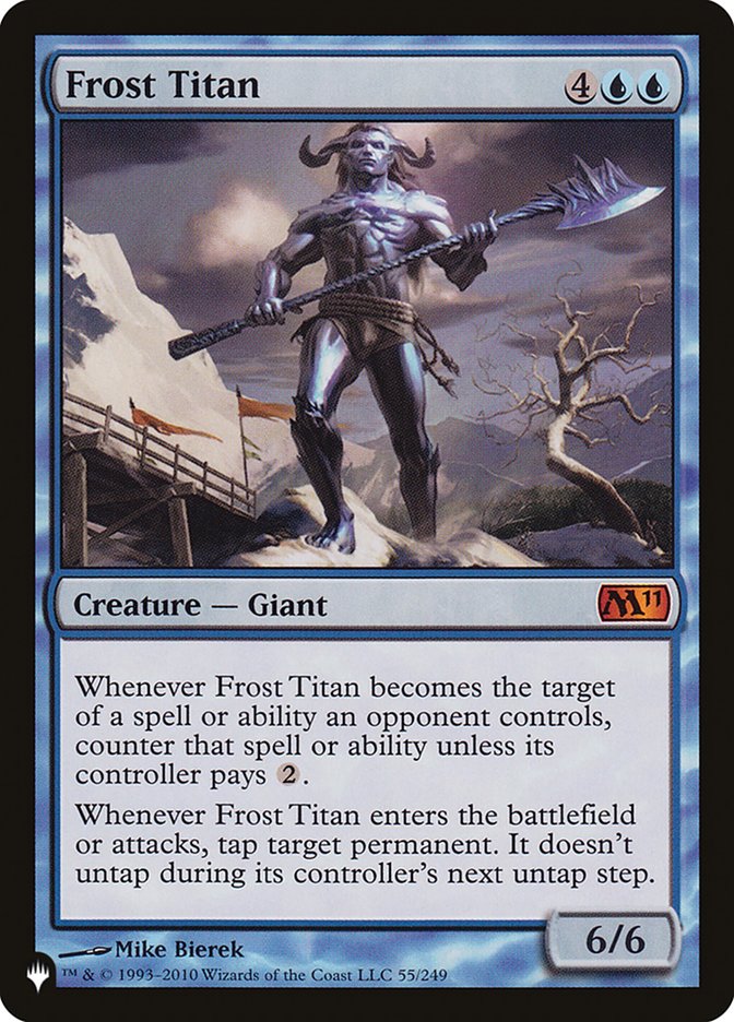Frost Titan [The List] | Grognard Games
