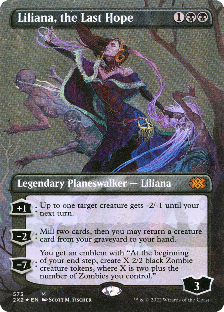 Liliana, the Last Hope (Textured Foil) [Double Masters 2022] | Grognard Games