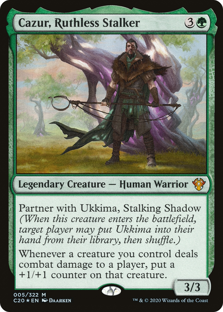 Cazur, Ruthless Stalker [Commander 2020] | Grognard Games