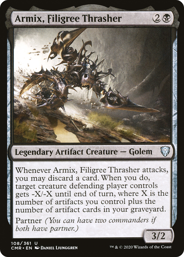 Armix, Filigree Thrasher [Commander Legends] | Grognard Games