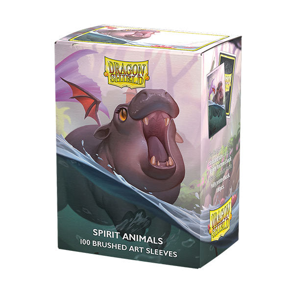 Standard- Brushed 'Spirit Animals- The Snortle' Art Sleeves | Grognard Games