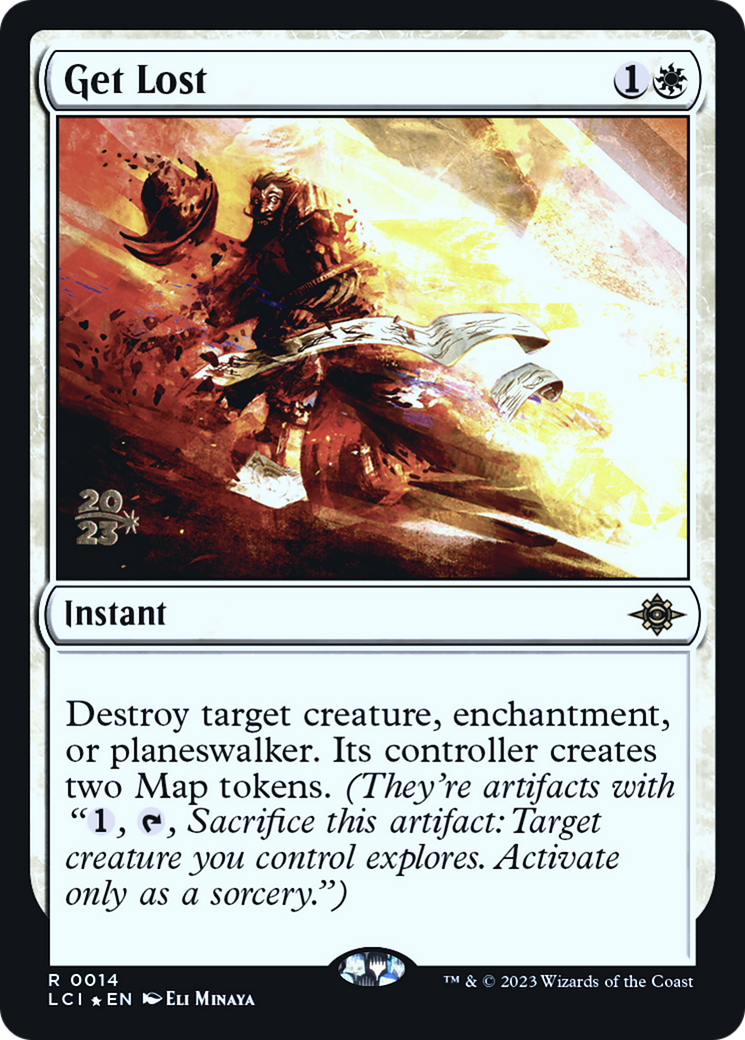 Get Lost [The Lost Caverns of Ixalan Prerelease Cards] | Grognard Games