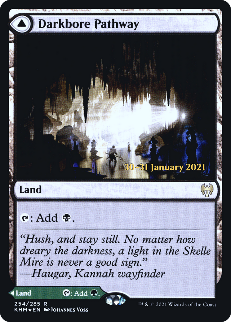 Darkbore Pathway // Slitherbore Pathway [Kaldheim Prerelease Promos] | Grognard Games