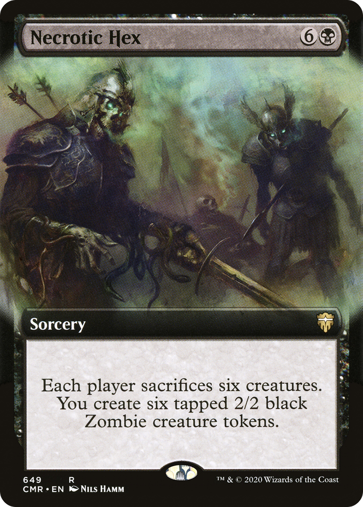 Necrotic Hex (Extended) [Commander Legends] | Grognard Games