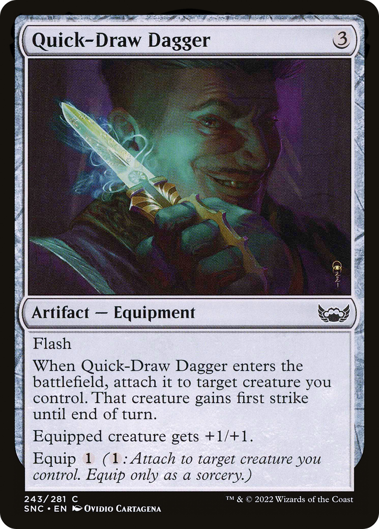 Quick-Draw Dagger [Streets of New Capenna] | Grognard Games