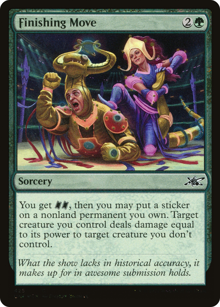 Finishing Move (Galaxy Foil) [Unfinity] | Grognard Games