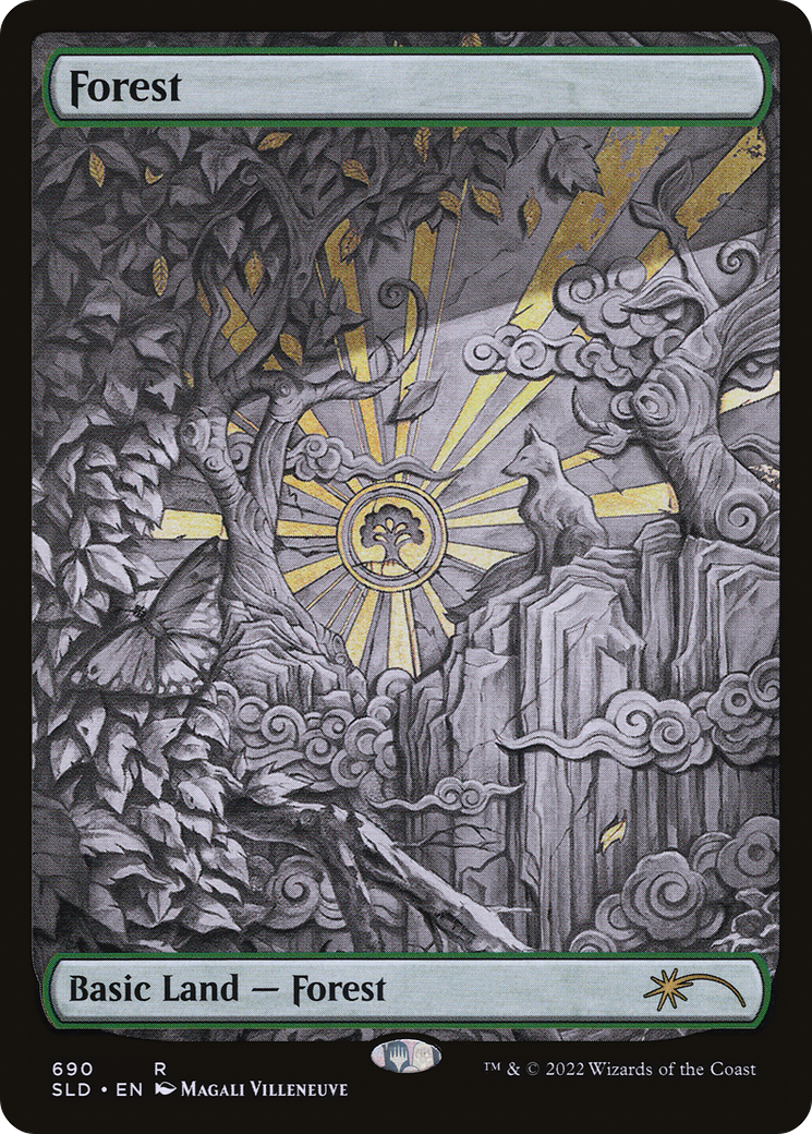 Forest (690) (Sketch) [Secret Lair Drop Promos] | Grognard Games