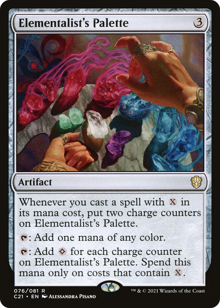 Elementalist's Palette [Commander 2021] | Grognard Games