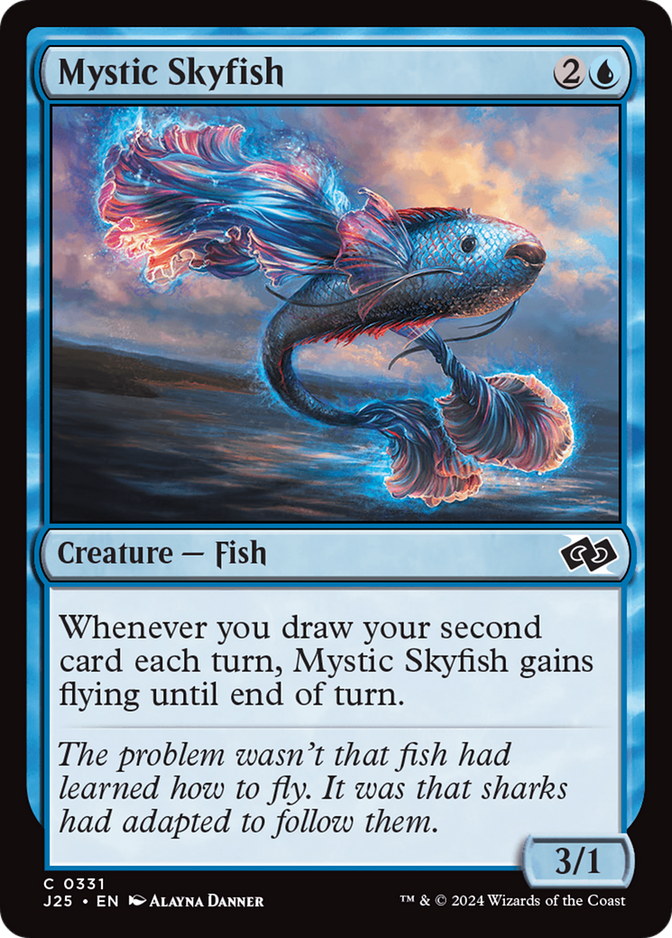 Mystic Skyfish [Foundations Jumpstart] | Grognard Games