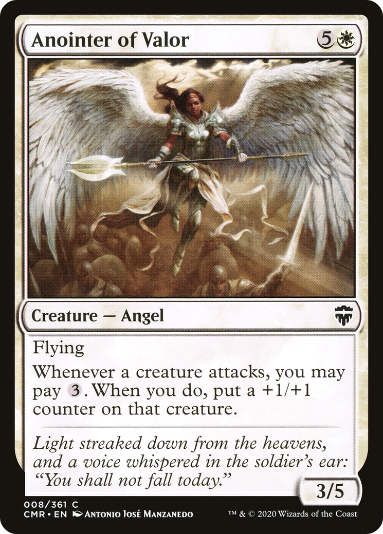 Anointer of Valor [Commander Legends] | Grognard Games