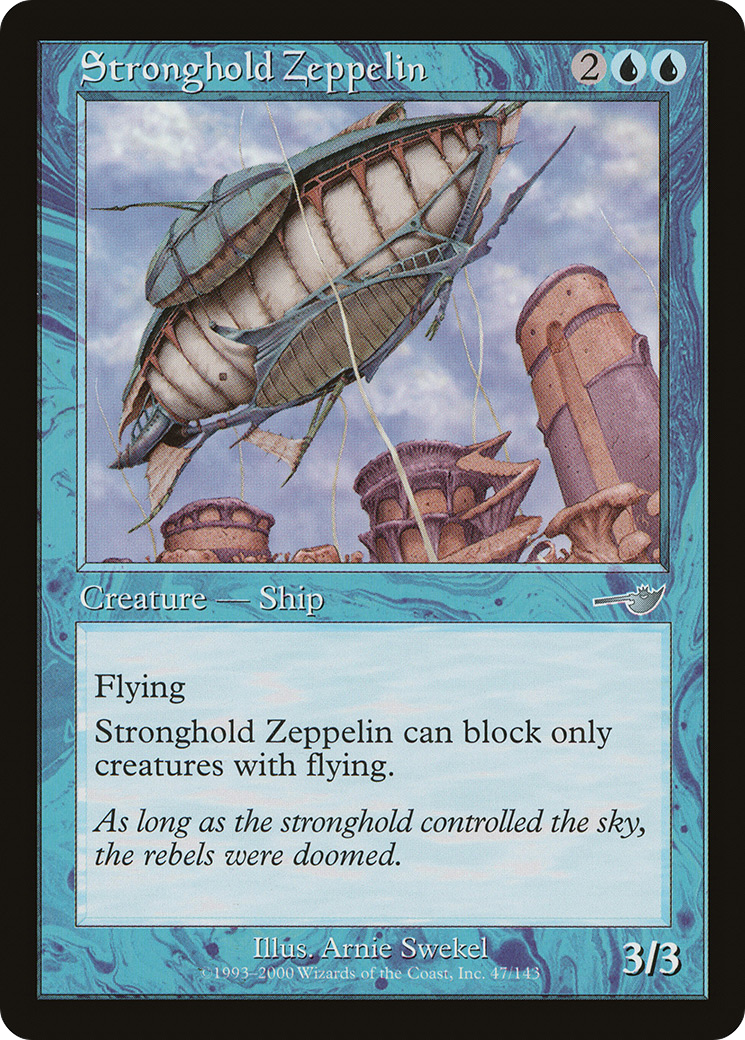 Stronghold Zeppelin [Nemesis] | Grognard Games