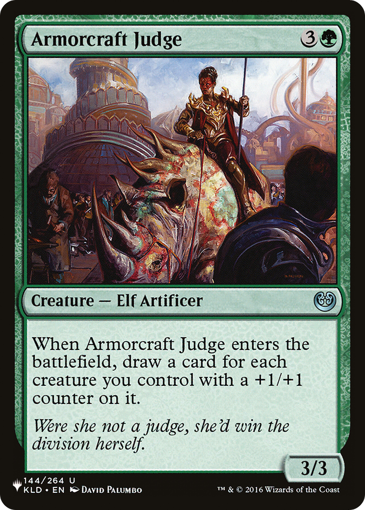 Armorcraft Judge [The List] | Grognard Games