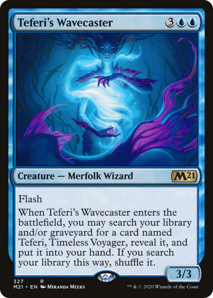 Teferi's Wavecaster [Core Set 2021] | Grognard Games