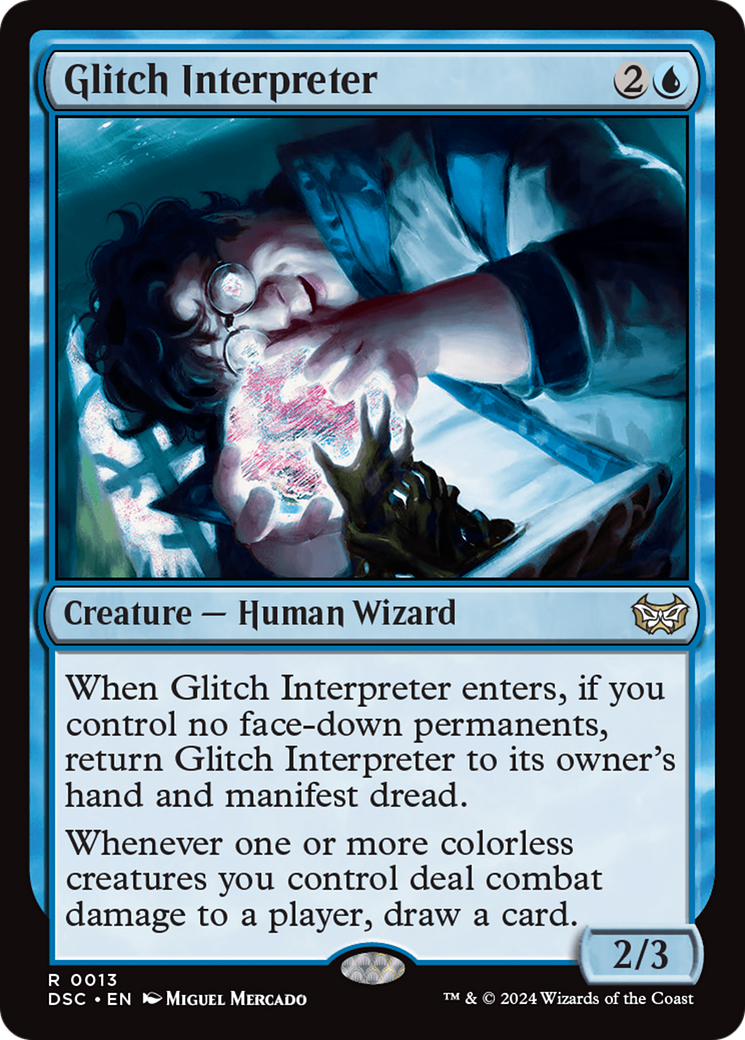 Glitch Interpreter [Duskmourn: House of Horror Commander] | Grognard Games