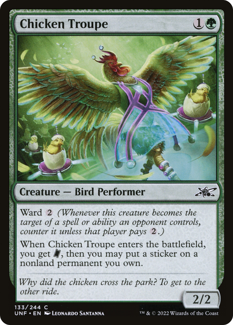 Chicken Troupe [Unfinity] | Grognard Games