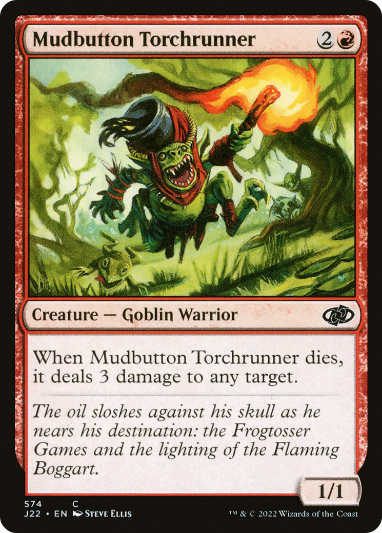 Mudbutton Torchrunner [Jumpstart 2022] | Grognard Games