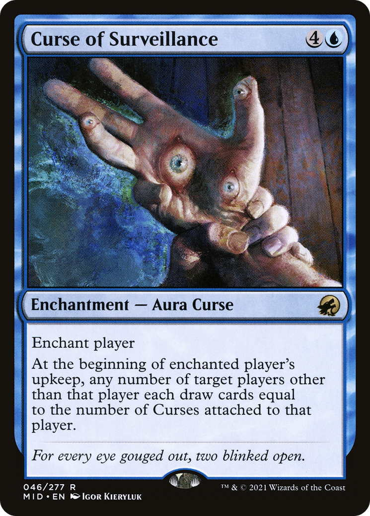 Curse of Surveillance [Innistrad: Midnight Hunt] | Grognard Games