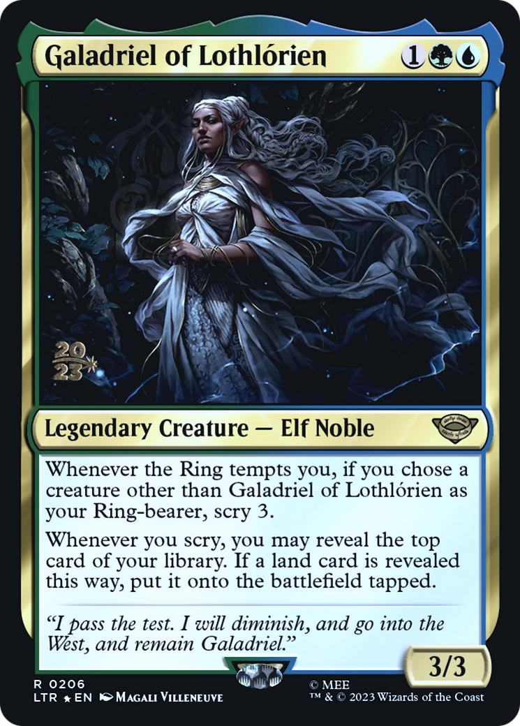 Galadriel of Lothlorien [The Lord of the Rings: Tales of Middle-Earth Prerelease Promos] | Grognard Games