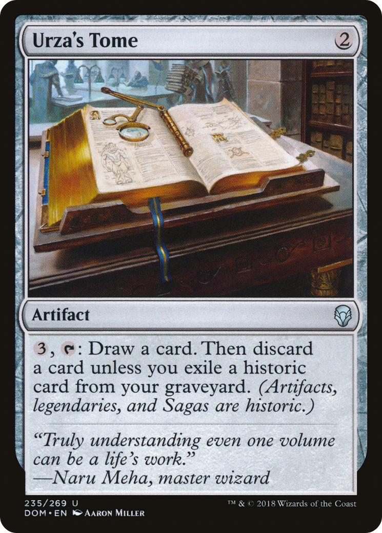 Urza's Tome [Dominaria] | Grognard Games