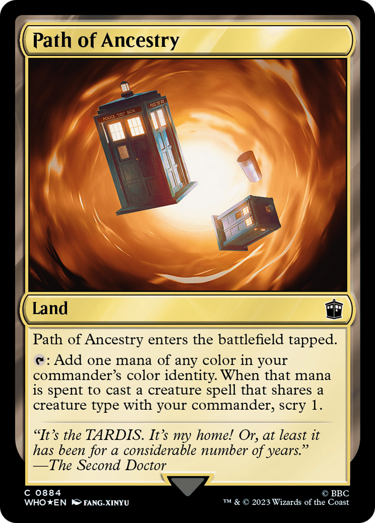 Path of Ancestry (Surge Foil) [Doctor Who] | Grognard Games